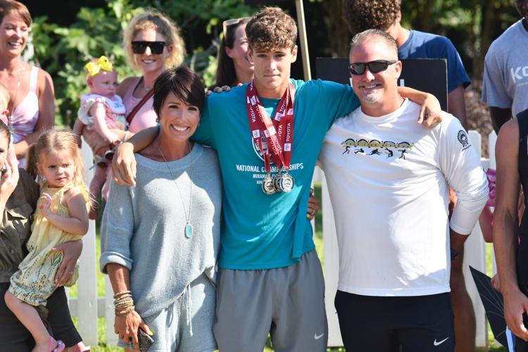 Wetumpka's Grant Weighall, a Paralympics National Champion, celebrated by family and friends