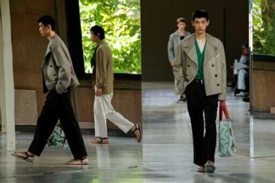The Hermes Menswear Spring-Summer 2026 collection was shown at Paris Fashion Week in June