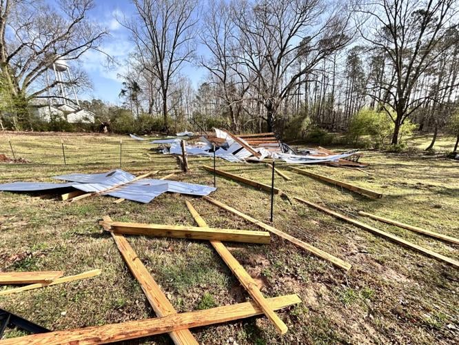 PHOTOS: Tornado damage and cleanup in Tallapoosa County