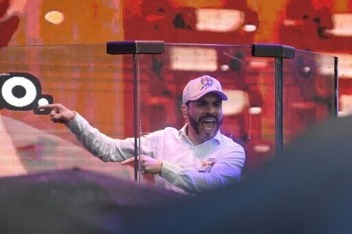 Right-winger Abelardo de la Espriella is a lawyer who brands himself 'The Tiger'