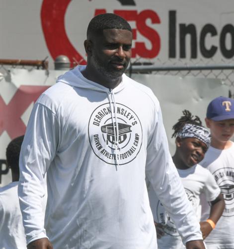 PHOTOS: Derrick Ansley hosts football camp at Tallassee