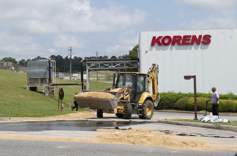 PHOTOS: Oil spill on Joseph Street