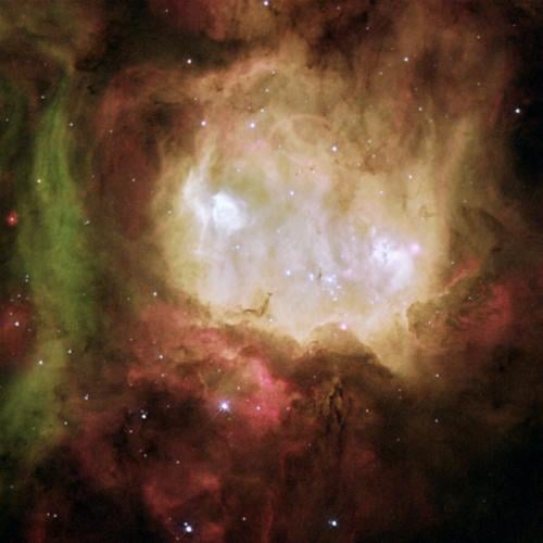 Skull shapes and ghostly eyes among Halloween-themed space sightings