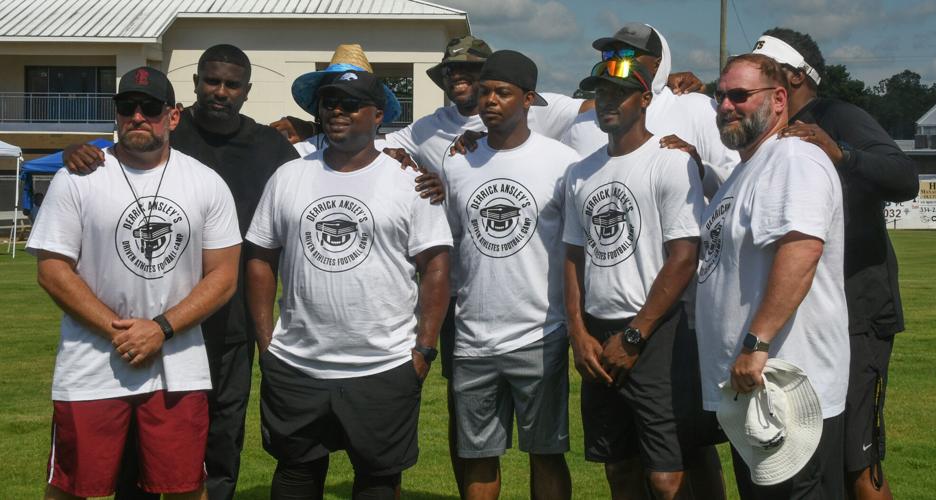 PHOTOS: Derrick Ansley hosts football camp at Tallassee
