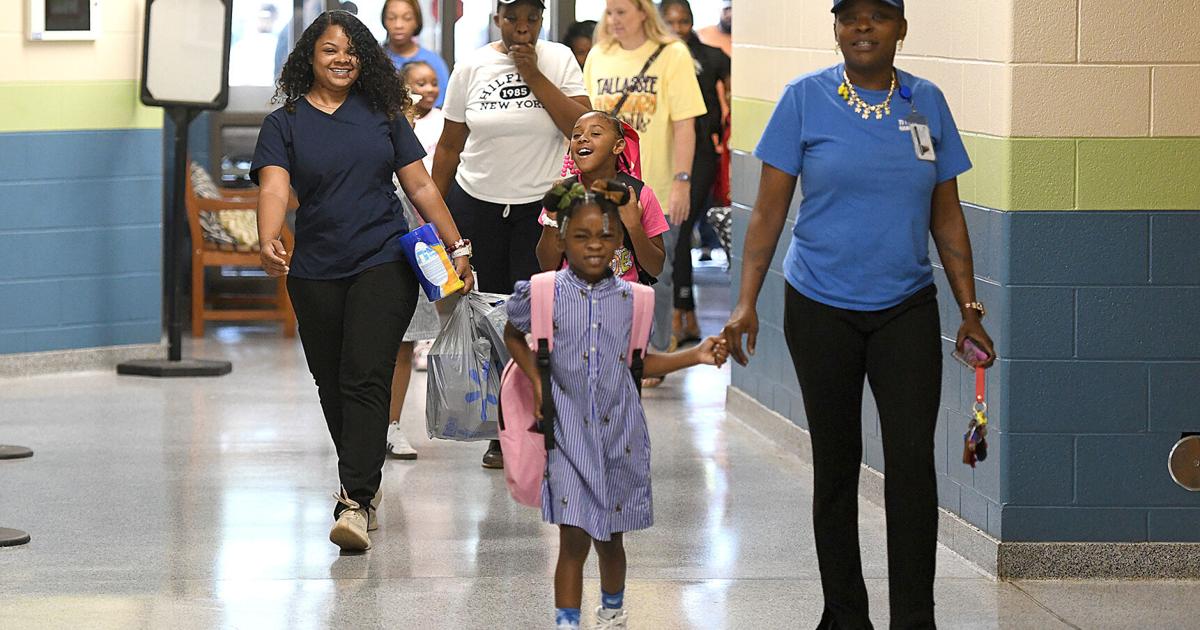 First Day of School at Tallassee Elementary