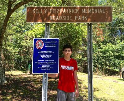WHS student renovates roadside park for Eagle Scout project