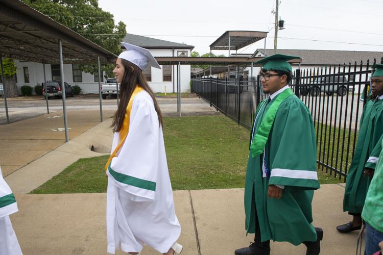 PHOTOS: Holtville High seniors walk through elementary, middle and high schools