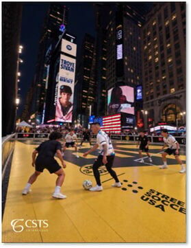CSTS and BVB successfully launched a high-energy joint campaign in Times Square New York on Oct 10th, 2026