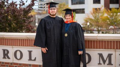 Mother, son duo graduate Auburn University together