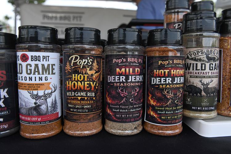 Cliff Williams / TPI Pop’s Spices are made by Keith Thompson in Eclectic. It’s a family run business allowing him to enjoy retirement with family.