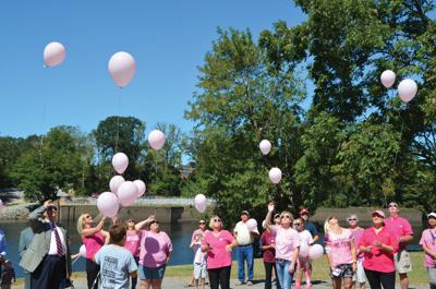 Blondheim, others walk for breast cancer awareness