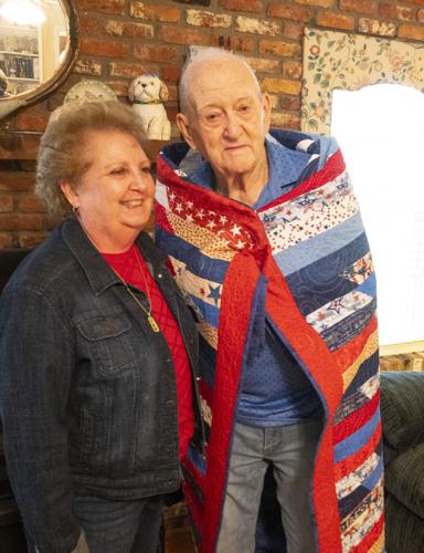 PHOTOS: Redland resident receives Quilt of Valor