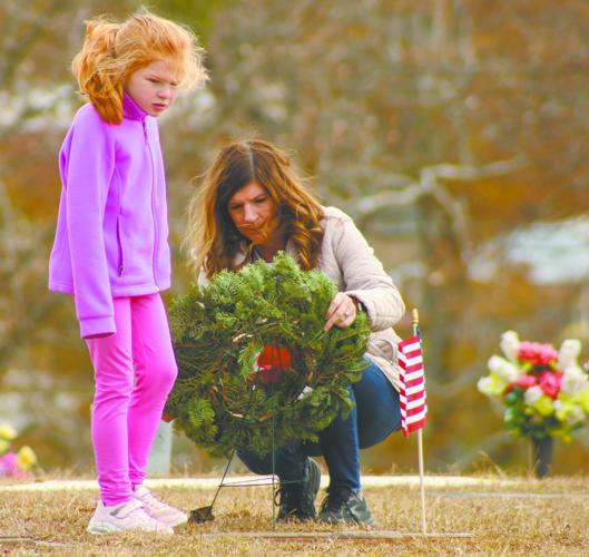 Dadeville honors veterans on National Wreaths Across America Day