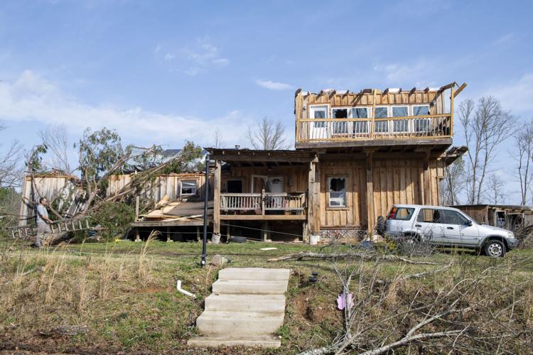 PHOTOS: Tornado damage and cleanup in Tallapoosa County