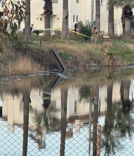 Officials said fragments fell in the Dortyol district in southern Turkey, near the Syrian border