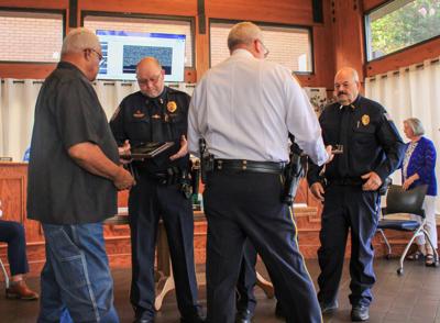 Officers recognized for bravery during mass shooting