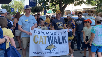 14th Annual Cat Walk Brings Bobcat Pride To Downtown Bozeman