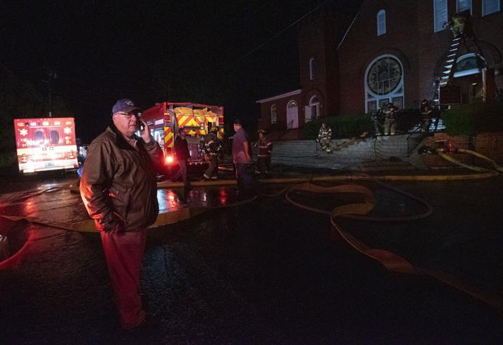PHOTOS: Fire at First United Methodist Church