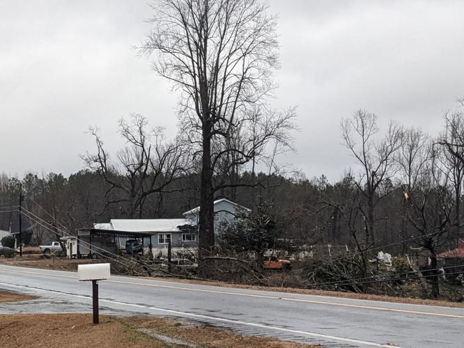 PHOTOS: Damage from tornado-warned storm across Tallapoosa County
