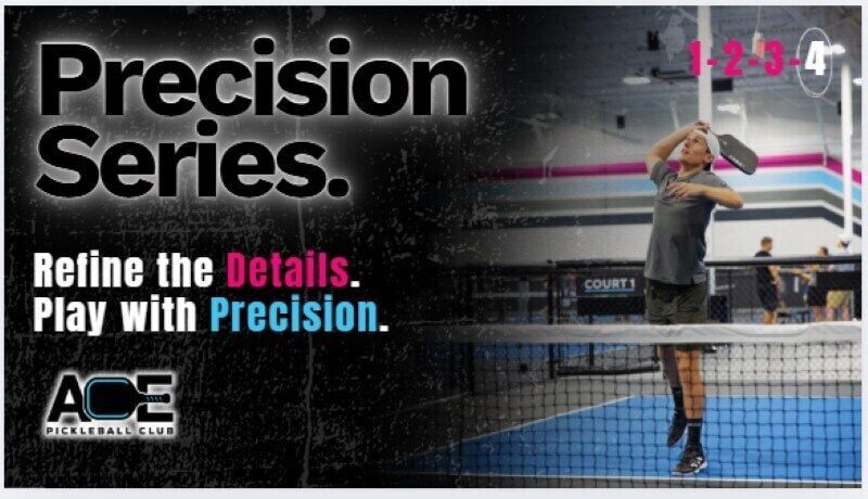 The Precision Series is available exclusively to Ace Pickleball Club Members at no additional cost. This series is designed to help you sharpen your technique, master control, and fine-tune every aspect of your game to reach peak performance. Geared tow...