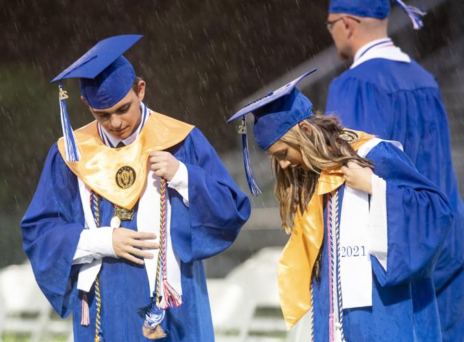 PHOTOS: Rain doesn't stop Reeltown Class of 2021 from graduating