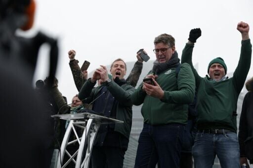Farmers erupted in celebration outside the EU parliament after it voted to refer the Mercosur trade deal to court