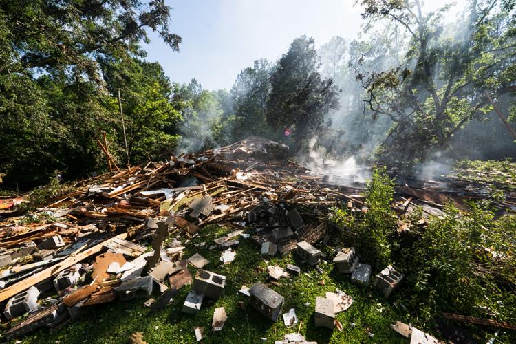 PHOTOS: Home Explodes in Coosa County