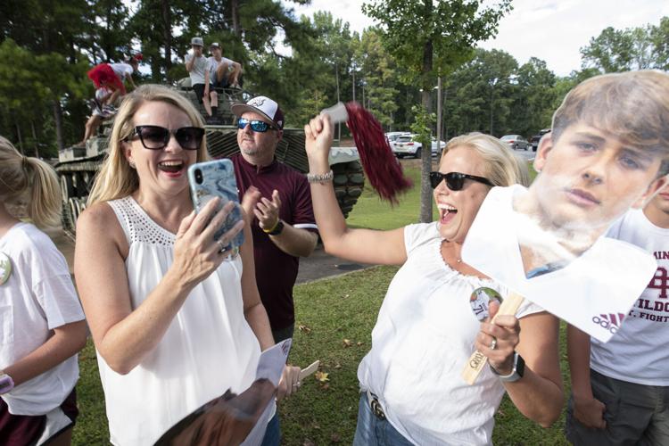 PHOTOS: Ben Russell hosts Huffman in the first game of the season