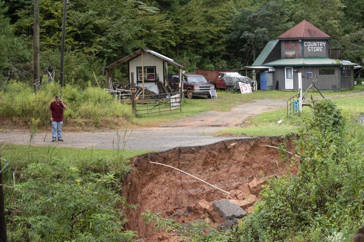 PHOTOS: Amber Hill Road washout