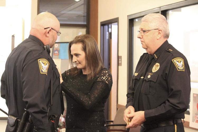 Dadeville officers promoted during council meeting