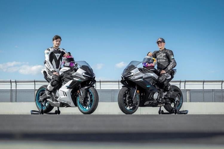 CFMOTO Aspar Riders with 675SR-R