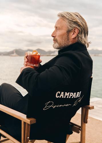 CAMPARI'S STAR-STUDDED EVENT AT CANNES FILM FESTIVAL DEBUTS MADS MIKKELSEN'S SIGNATURE TWIST ON THE NEGRONI