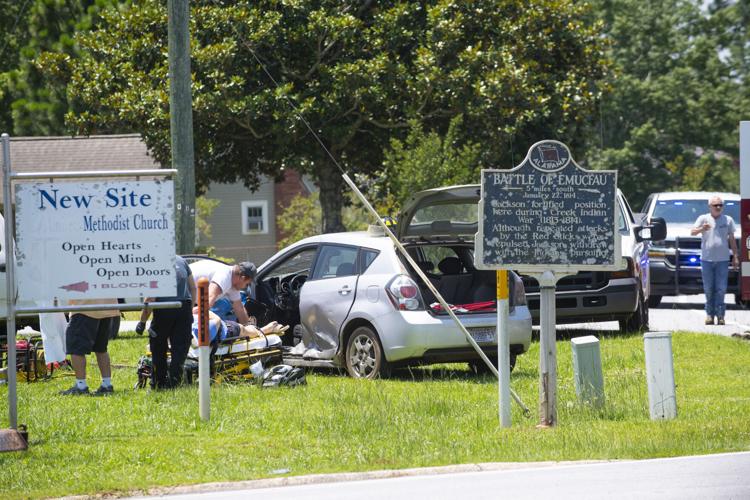 PHOTOS: New Site Wreck leaves one injured