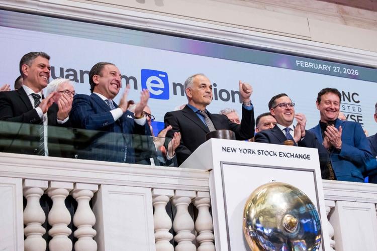 Quantum eMotion celebrated its recent NYSE listing