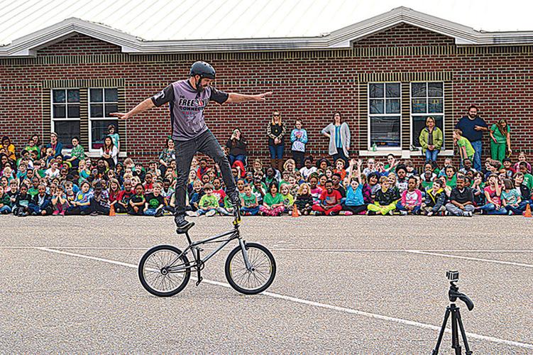 BMX blow out teaches kids to cool it in school for fun later
