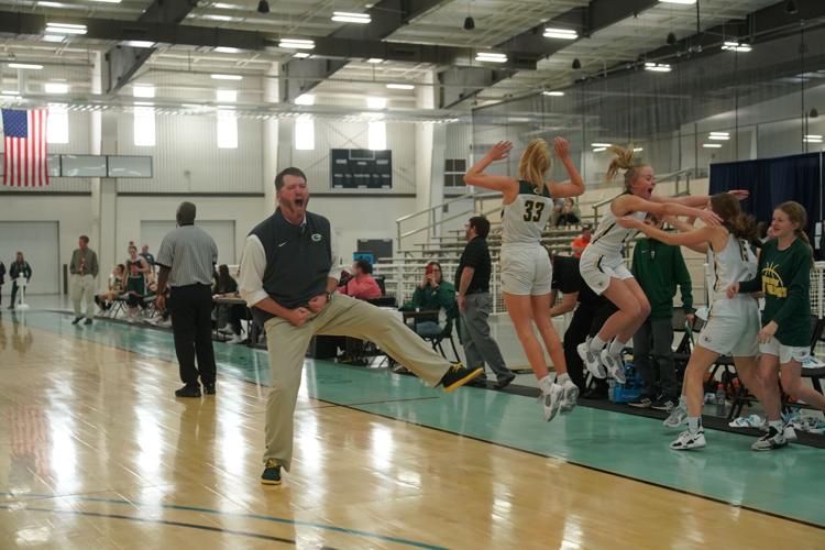 Edgewood girls celebrate 3