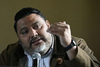 'We can state that there are political prisoners in El Salvador,' Rene Valliente of the Cristosal NGO told a news conference