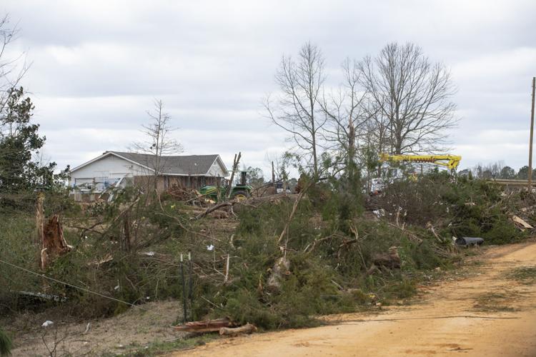 PHOTOS: Cleanup in the Lightwood community after the tornado