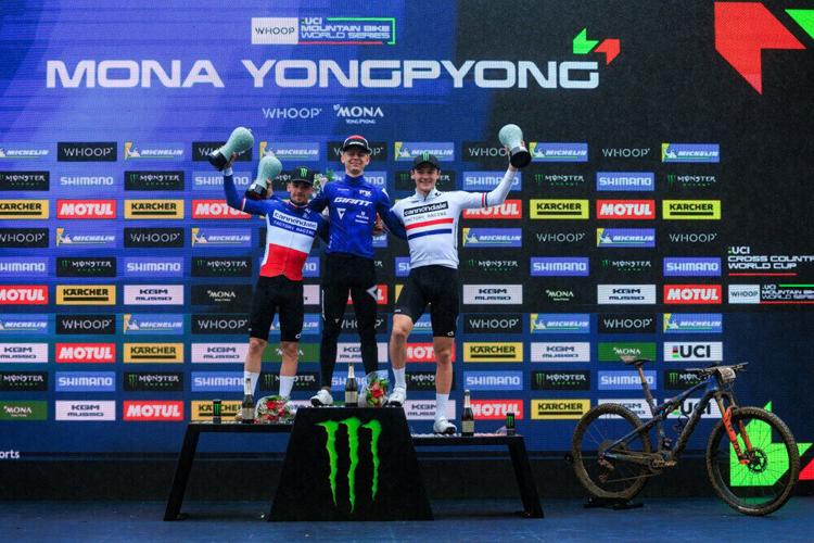 Monster Energy's Luca Martin Takes Second Place and Charlie Aldridge Claims Third Place in Cross Country at the 2026 UCI Mountain Bike World Cup in South Korea