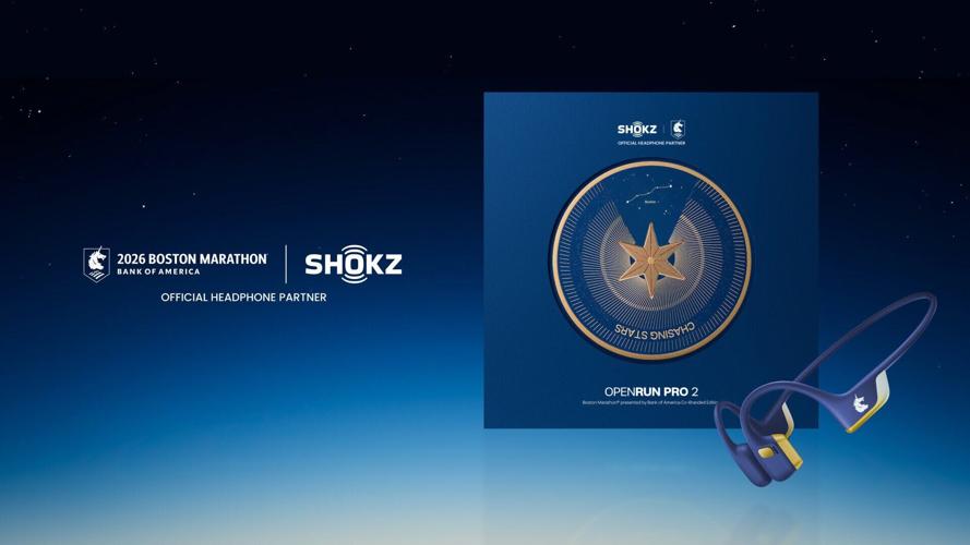 Shokz OpenRun Pro 2 Boston Marathon co-branded edition