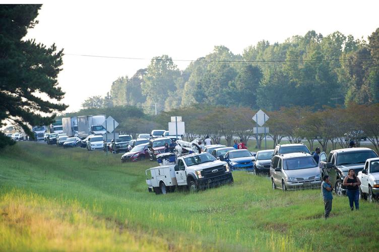 Gas leak causes evacuation at industrial park