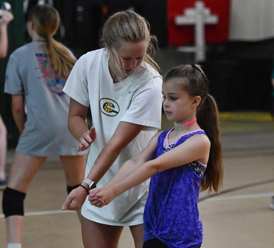 PHOTOS: Edgewood Academy youth volleyball camp