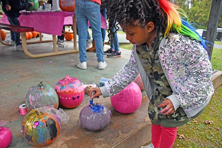 PHOTOS: Pumpkin painting at Cooper Rec