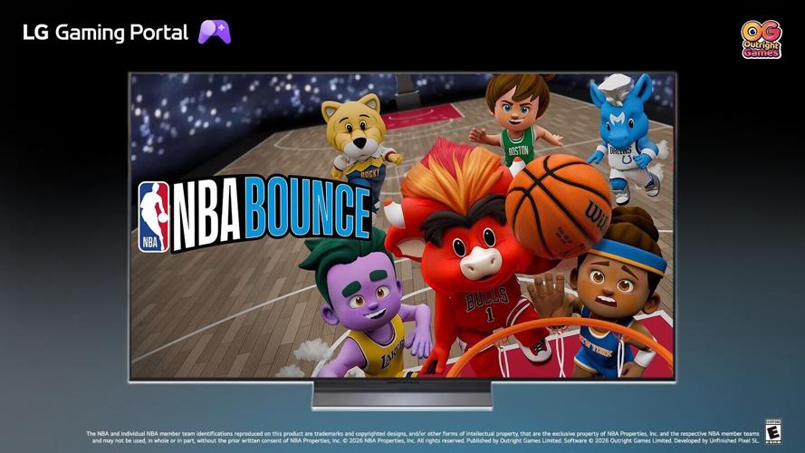 LG Electronics (LG) has further enriched the extensive catalog of titles on LG Gaming Portal with the addition of NBA Bounce.