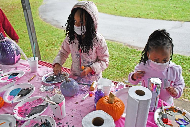 PHOTOS: Pumpkin painting at Cooper Rec