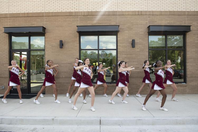 PHOTOS: Cheerleaders visit Chick-fil-A Alexander City