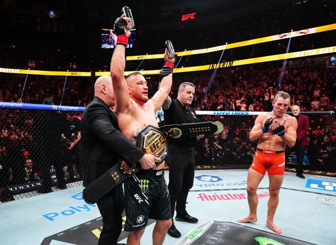 Monster Energy’s Justin Gaethje Defeats Paddy Pimblett to 
Claim UFC Interim Lightweight Championship Title at UFC 324