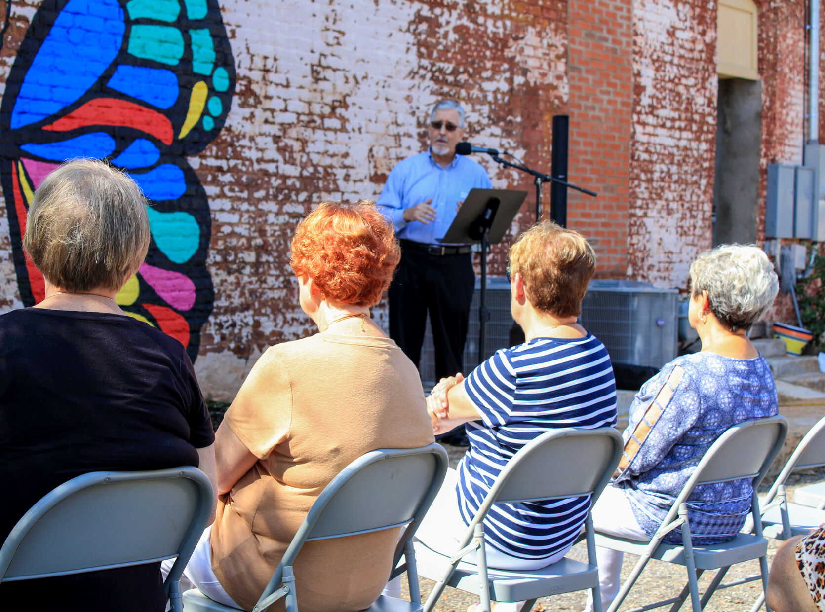 PHOTOS: 'Wings' mural dedication ceremony