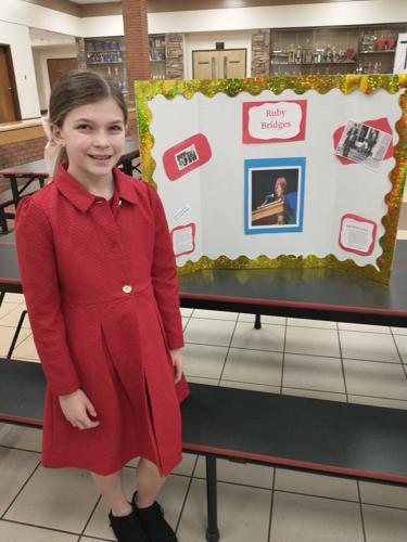 Local schools put on living wax museum for Black History Month