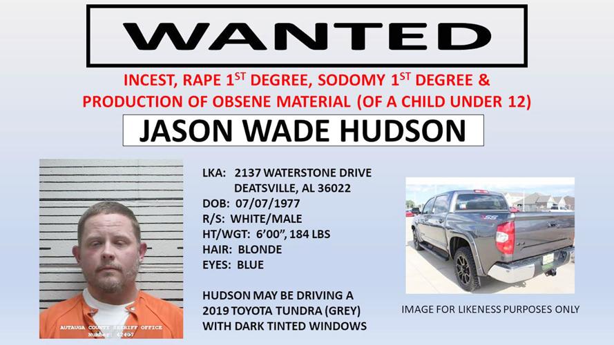 Jason Hudson wanted as divorced couple facing sex charges